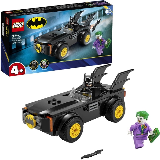Imagine Lego Super Heroes Urmărire pe Batmobile Batman contra Joker 76264