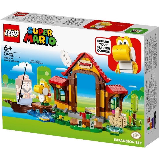 Imagine LEGO SUPER MARIO SET DE EXTINDERE PICNIC LA CASA LUI MARIO 71422