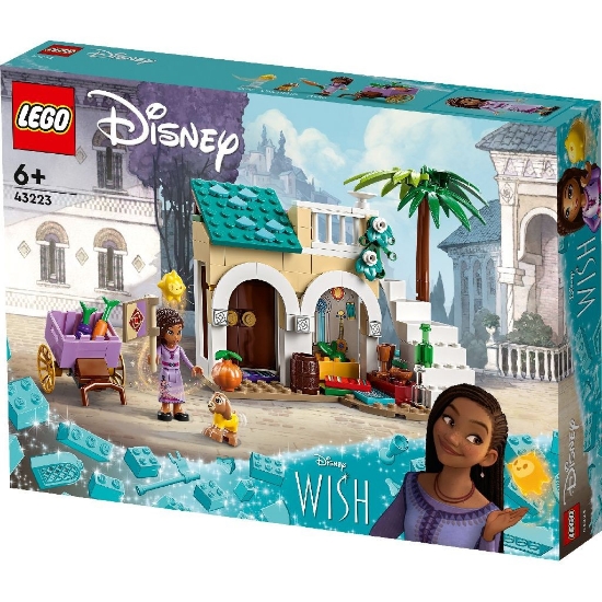 Imagine LEGO Disney Princess Wish Asha în orașul rozelor 43223