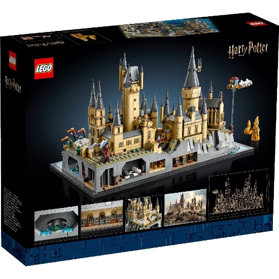 Imagine LEGO HARRY POTTER CASTELUL HOGWARTS SI IMPREJURIMILE 76419 