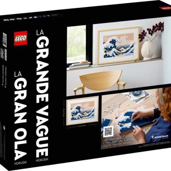 Imagine LEGO Art Hokusai Marele Val 31208