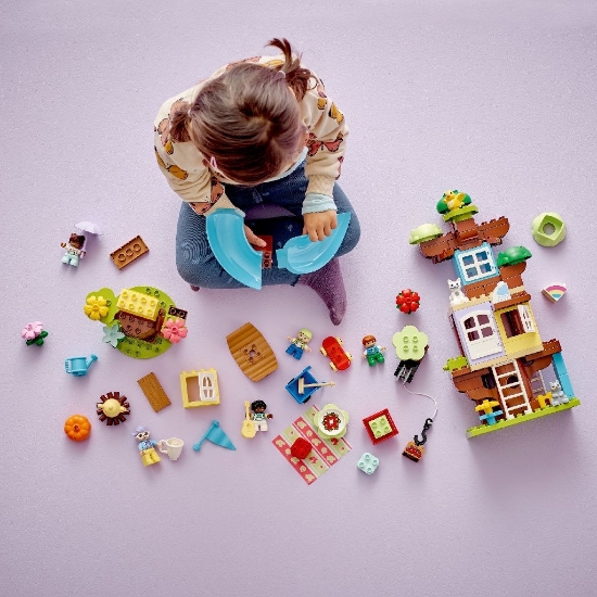 Imagine LEGO DUPLO Casa din copac 3în1 10993