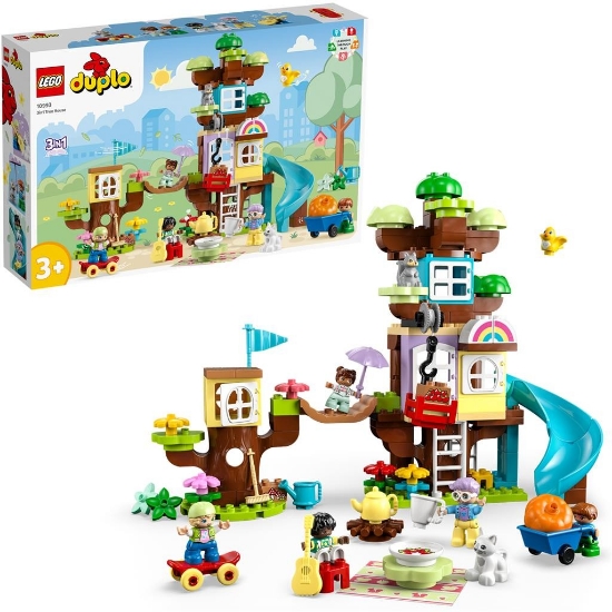 Imagine LEGO DUPLO Casa din copac 3în1 10993