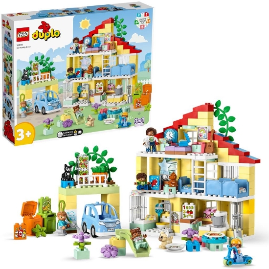 Imagine LEGO DUPLO Casa familiei 3în1 10994
