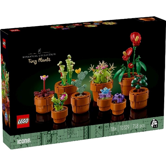 Imagine LEGO ICONS PLANTE DE MICI DIMENSIUNI 10329