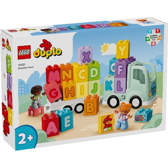 Imagine LEGO DUPLO CAMION CU ALFABET 10421