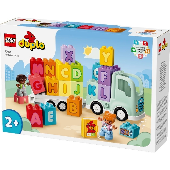 Imagine LEGO DUPLO Camion cu alfabet 10421