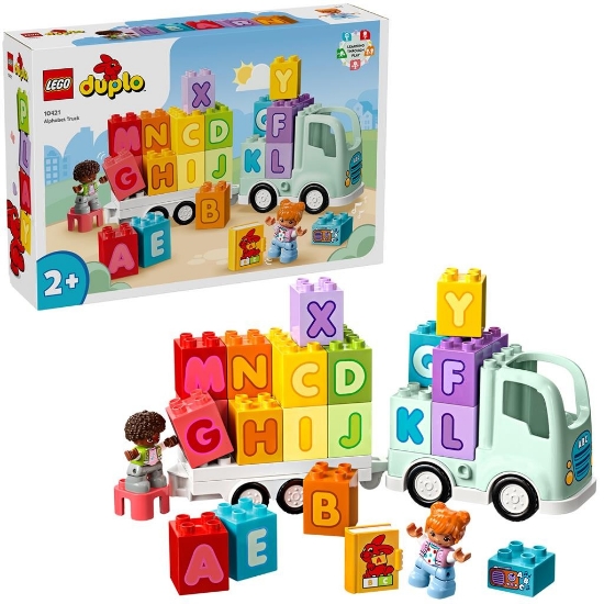 Imagine LEGO DUPLO Camion cu alfabet 10421
