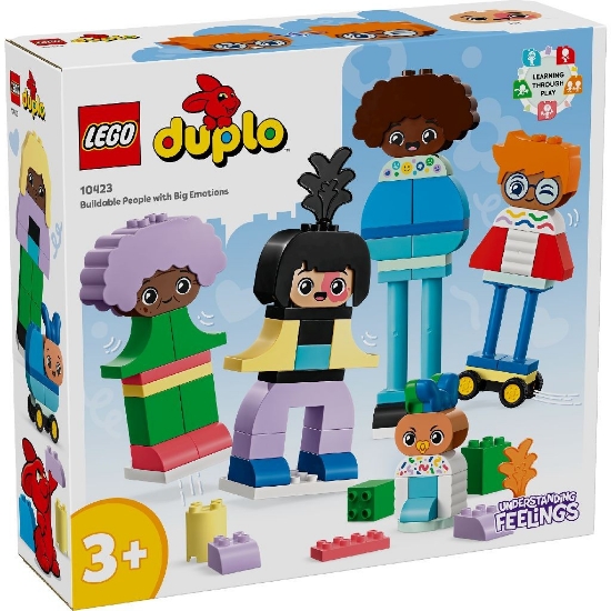 Imagine Lego Duplo Oameni construibili cu emoții mari 10423