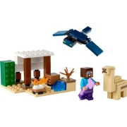 Imagine LEGO Minecraft Expediția în deșert a lui Steve 21251