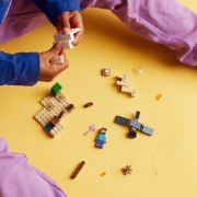 Imagine LEGO Minecraft Expediția în deșert a lui Steve 21251