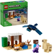 Imagine LEGO Minecraft Expediția în deșert a lui Steve 21251