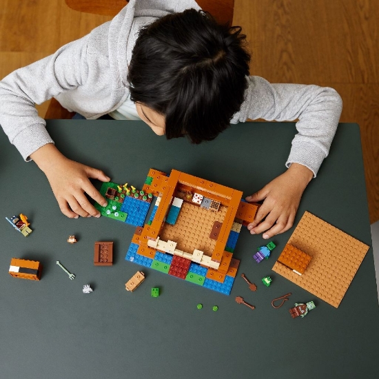 Imagine LEGO Minecraft Casa broasca 21256
