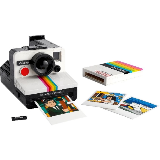 Imagine LEGO Ideas Camera foto Polaroid One Step SX 70 21345