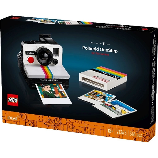 Imagine LEGO Ideas Camera foto Polaroid One Step SX 70 21345
