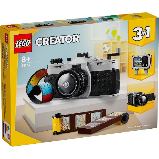 Imagine LEGO CREATOR 3IN1 APARAT FOTO RETRO 31147
