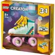 Imagine LEGO CREATOR 3IN1 PATINA CU ROTILE RETRO 31148