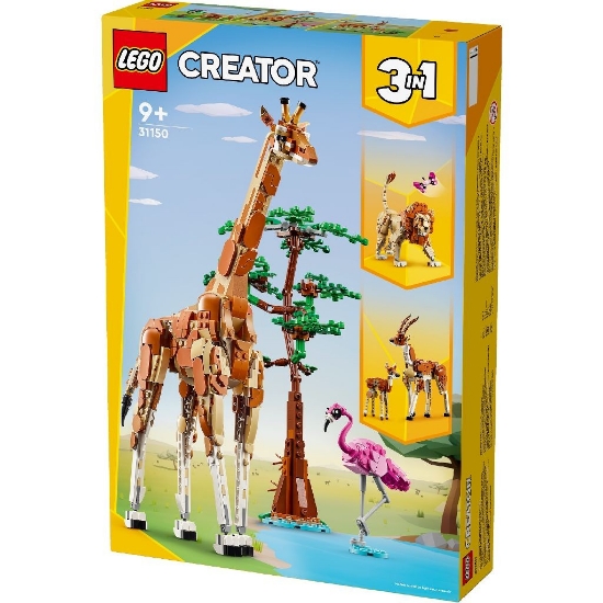 Imagine Lego Creator 3în1 Animale sălbatice din safari 31150