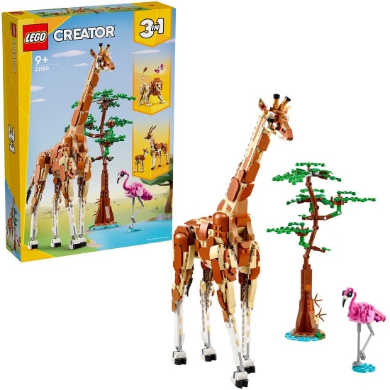 Imagine Lego Creator 3în1 Animale sălbatice din safari 31150