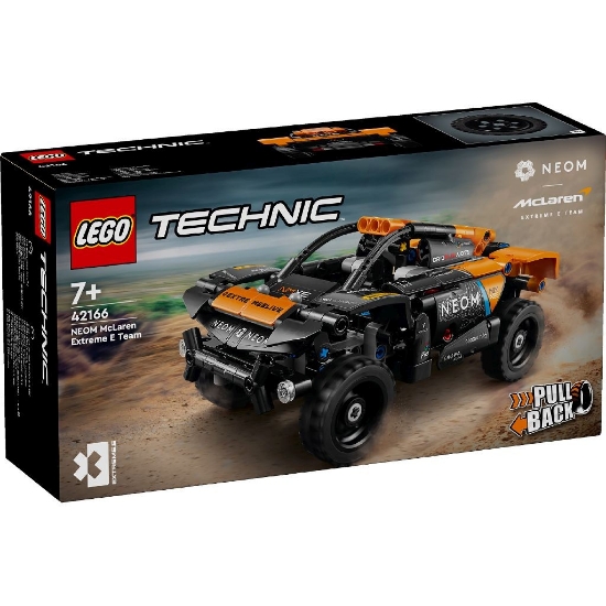Imagine LEGO TECHNIC NEOM MCLAREN EXTREME E RACE CAR 42166