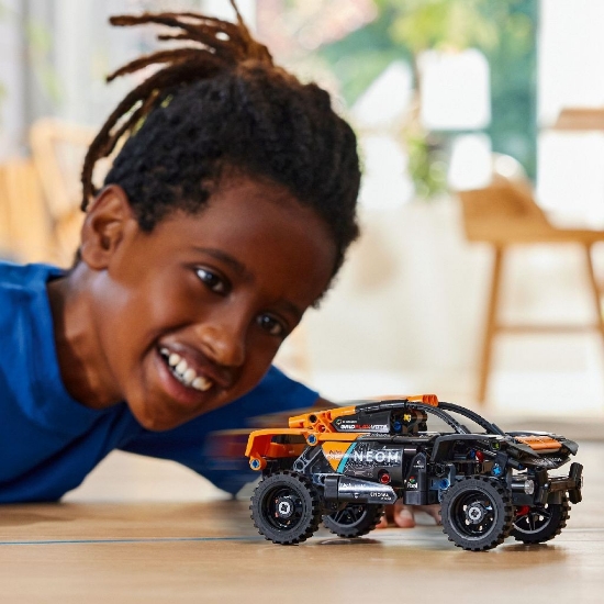 Imagine LEGO Technic NEOM McLaren Extreme E Race Car 42166