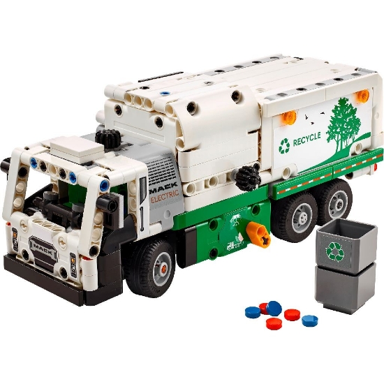 Imagine LEGO Technic Autogunoiera Mack LR Electric 42167