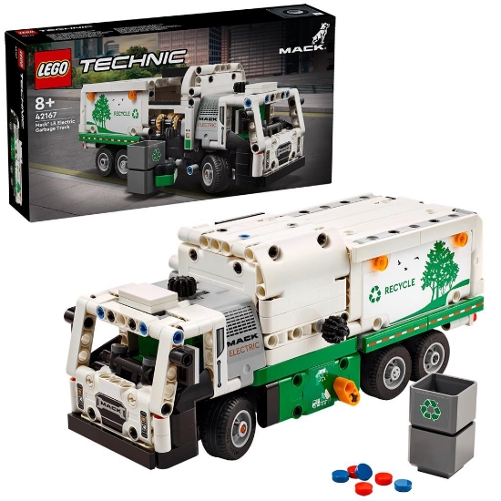 Imagine LEGO Technic Autogunoiera Mack LR Electric 42167