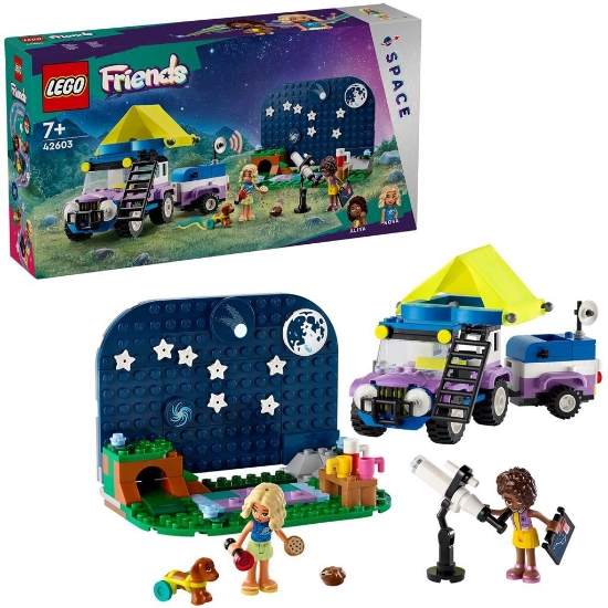 Imagine LEGO Friends Vehicul de camping pentru observarea stelelor 42603