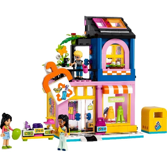 Imagine  Lego Friends magazin de modă vintage 42614