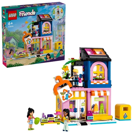 Imagine  Lego Friends magazin de modă vintage 42614