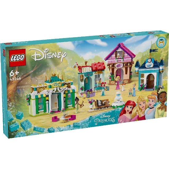 Imagine LEGO Disney Princess Aventura la piață a prințesei Disney 43246