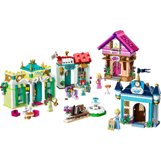 Imagine LEGO Disney Princess Aventura la piață a prințesei Disney 43246