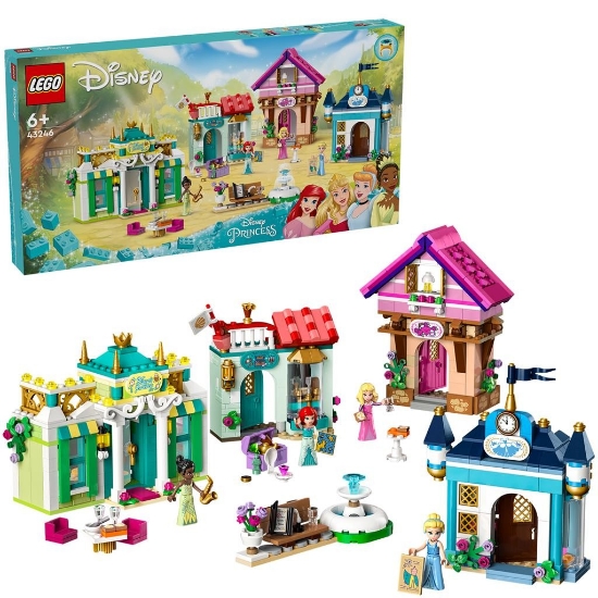 Imagine LEGO Disney Princess Aventura la piață a prințesei Disney 43246