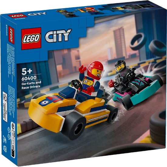 Imagine LEGO CITY CARTURI SI PILOTI DE CURSE 60400
