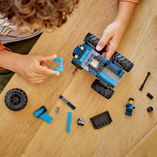 Imagine Lego City Monster Truck albastru 60402
