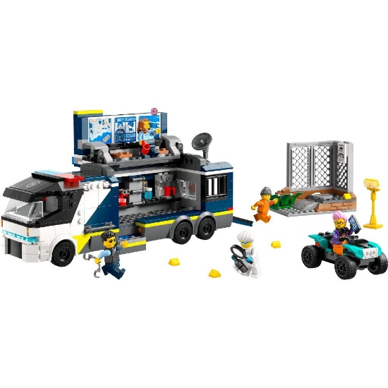 Imagine Lego City Laborator mobil de criminalistică 60418