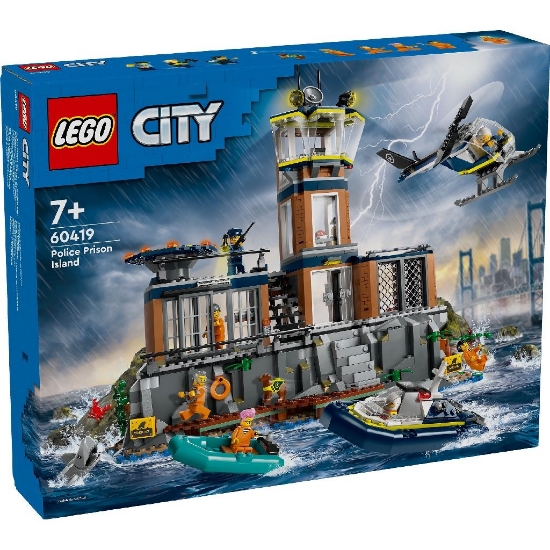Imagine LEGO CITY INSULA INCHISOARE 60419