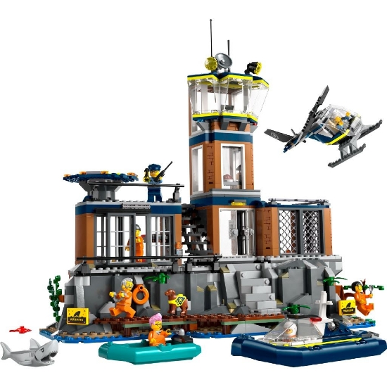 Imagine Lego City Insula închisoare 60419
