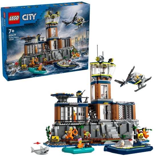 Imagine Lego City Insula închisoare 60419
