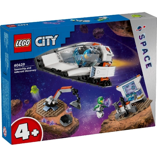 Imagine LEGO CITY NAVA SPATIALA SI DESCOPERIREA UNUI ASTEROID 60429
