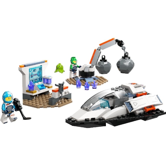 Imagine Lego City Nava spațială și descoperirea unui asteroid 60429