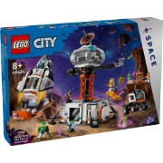 Imagine LEGO CITY BAZA SPATIALA SI PLATFORMA DE LANSARE A RACHETEI 60434