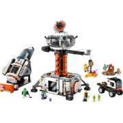 Imagine LEGO CITY BAZA SPATIALA SI PLATFORMA DE LANSARE A RACHETEI 60434