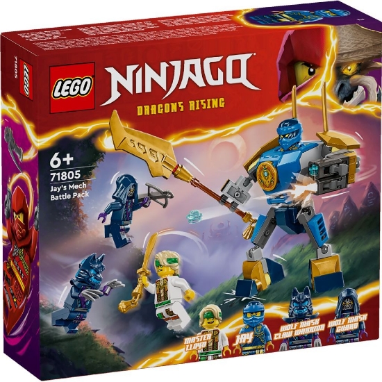 Imagine LEGO NINJAGO PACHET DE LUPTA ROBOTUL LUI JAY 71805