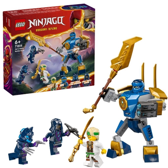 Imagine Lego Ninjago Pachet de luptă Robotul lui Jay 71805