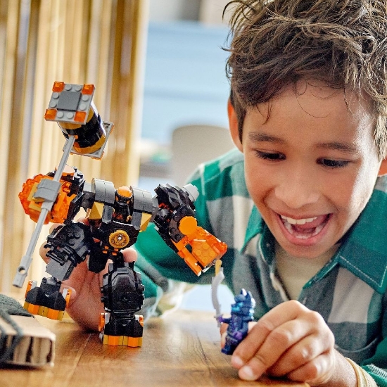Imagine Lego Ninjago Robotul stihie de pământ al lui Cole 71806