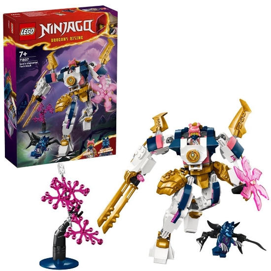 Imagine Lego Ninjago Robotul stihie tehnologic al Sorei 71807