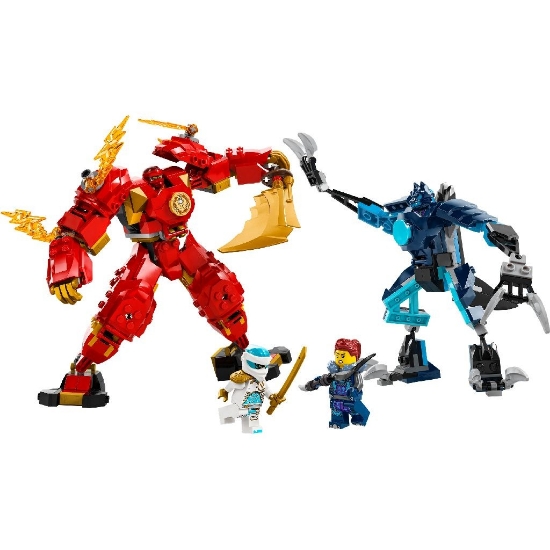 Imagine Lego Ninjago Robotul stihie de foc al lui Kai 71808
