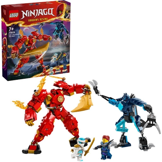 Imagine Lego Ninjago Robotul stihie de foc al lui Kai 71808