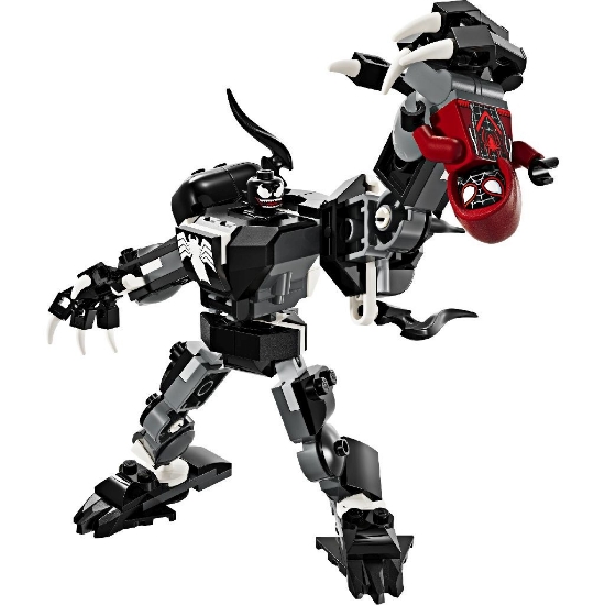 Imagine Lego Super Heroes Armura de robot a lui Venom vs Miles Morales 76276